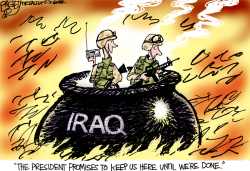WELL DONE IN IRAQ by Pat Bagley