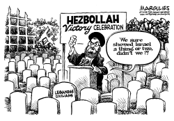 HEZBOLLAH VICTORY CELEBRATIONS by Jimmy Margulies