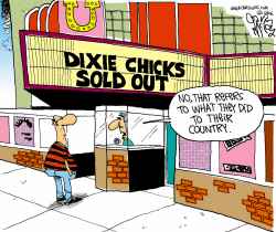 -DIXIE CHICKS SOLD OUT by Gary McCoy