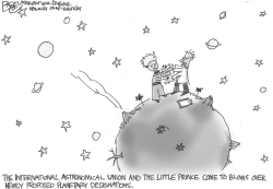 LITTLE PRINCE PLANET by Pat Bagley