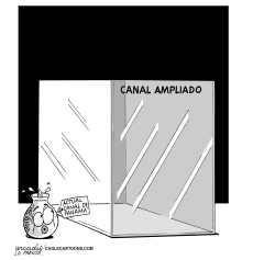 EL CANAL DE PANAMá AMPLIADO by Arcadio Esquivel