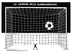 LA CANCHA DE LA GLOBALIZACIóN by Arcadio Esquivel