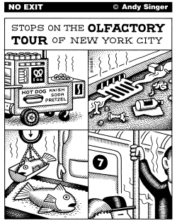 OLFACTORY TOUR OF NEW YORK by Andy Singer