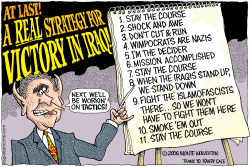 STRATEGY FOR IRAQ VICTORY  by Monte Wolverton