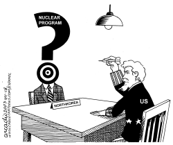 N. Korea / Nuclear by Arcadio Esquivel