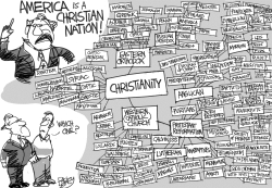 CHRISTIANITY INANITY by Pat Bagley