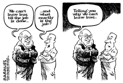CHENEY AND IRAQ WAR by Jimmy Margulies