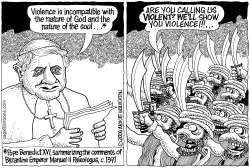 THE POPE VS ISLAM by Monte Wolverton