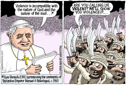 THE POPE VS ISLAM  by Monte Wolverton