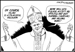 POPE APOLOGY by J.D. Crowe