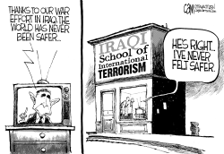 TERRORISM SCHOOL by Cam Cardow