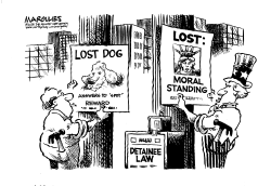 LOST  MORAL STANDING by Jimmy Margulies