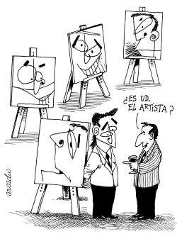 ARTISTA Y SU INVITADO by Arcadio Esquivel