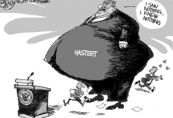 HASTERTS SHADOW by Pat Bagley