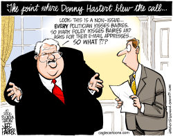 HASTERT BLOWS THE CALL  CORRECTED by Jeff Parker
