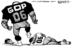 GOP IN THE NFL by Milt Priggee