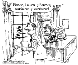 LAURA Y BARNEY by Sandy Huffaker