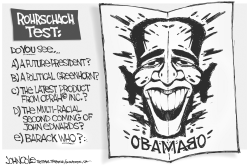 OBAMA ROHRSCHACH TEST CORRECTED by John Cole