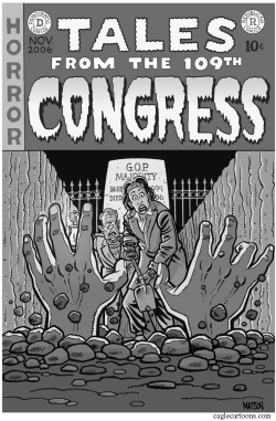 DEMOCRATIC TALES FROM THE 109TH CONGRESS- GRAYSCALE by R.J. Matson