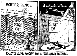 BERLIN FENCE by John Trever