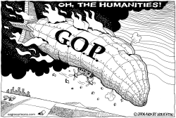 OH THE HUMANITIES by Monte Wolverton
