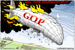 OH THE HUMANITIES  by Monte Wolverton