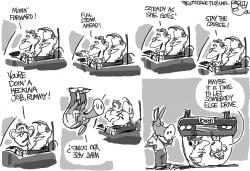 RUMMY DRIVER by Pat Bagley