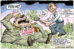  MILITARY SPENDING by Monte Wolverton