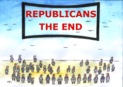 REPUBLICANS IN TROUBLE by Pavel Constantin