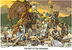 THE RAFT OF THE UNINSURED- by R.J. Matson
