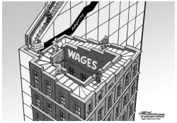 WAGES TO NOWHERE-GRAY by R.J. Matson