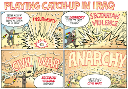 PLAYING CATCH-UP IN IRAQ- by R.J. Matson