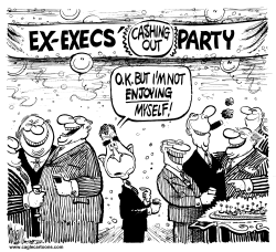 EX EXECS CASHING OUT PARTY by Mike Lane