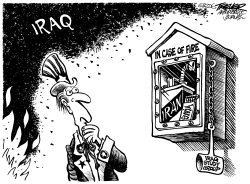 IRAQ ALARM BOX by John Trever