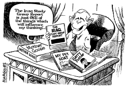 BUSH AND THE IRAQ STUDY GROUP REPORT by Jimmy Margulies