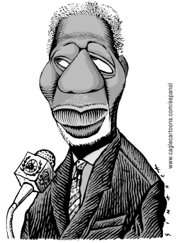 Caricatura / Koffi Annan by Osmani Simanca