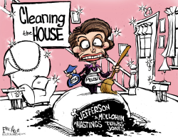 CLEANING HOUSE  COLOR by Eric Allie