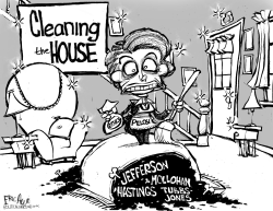 CLEANING HOUSE by Eric Allie