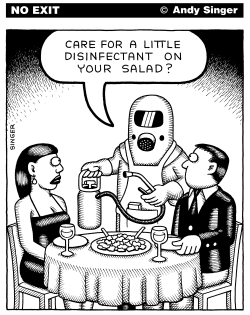 E-COLI SALAD by Andy Singer