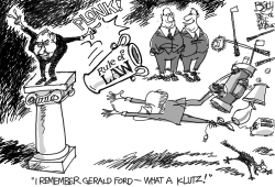GERALD FORD by Pat Bagley