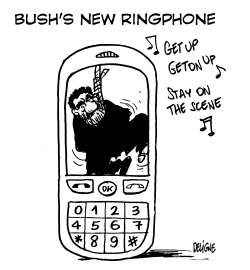 BUSHS NEW RINGPHONE by Frederick Deligne