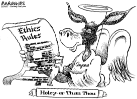 HOLEY-ER THAN THOU by Jimmy Margulies
