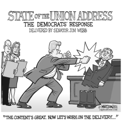 STATE OF THE UNION: DEMOCRATS RESPONSE by R.J. Matson