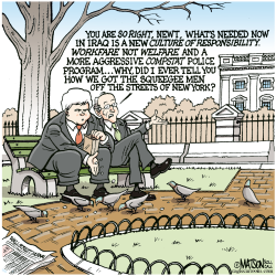 GINGRICH AND GIULIANI- by R.J. Matson