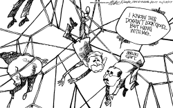 BOTCHED HANGINGS by Mike Keefe