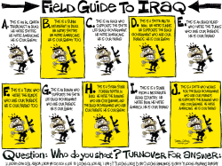 IRAQ FIELD GUIDE  CORRECTED by Daryl Cagle
