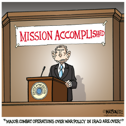 STATE OF THE MISSION ACCOMPLISHED- by R.J. Matson