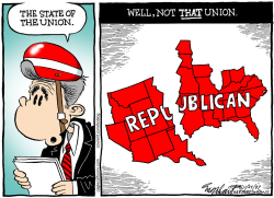 STATE OF THE UNION  by Bob Englehart