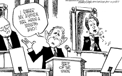 STATE OF THE UNION by Mike Keefe