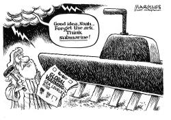 GOOD IDEA NOAH FORGET THE ARK THINK SUBMARINE by Jimmy Margulies
